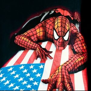 Vintage Marvel 2001 Spiderman Size XL